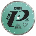 Pearl P4 Hi-Speed Turbo Blade 14 in. 1 in.- 20mm Arbor DIA1412HS